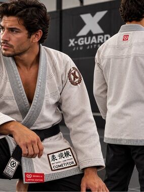 X-Guard Series VI Limited Edition BJJ Gi Jacket A1 Gray Jiu Jitsu